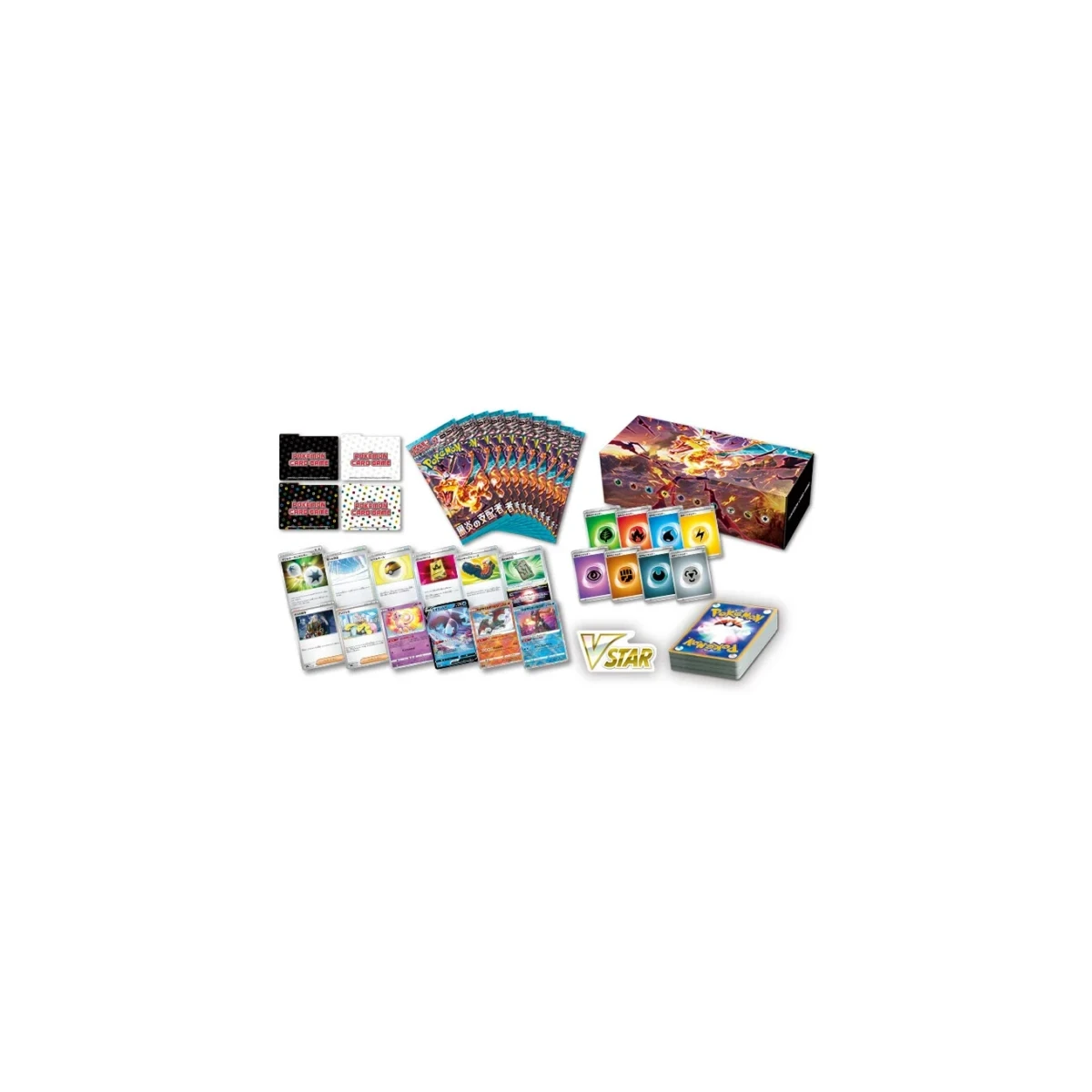 Pokémon TCG - Ruler Of The Black Flame Deck Build Box - Japanisch