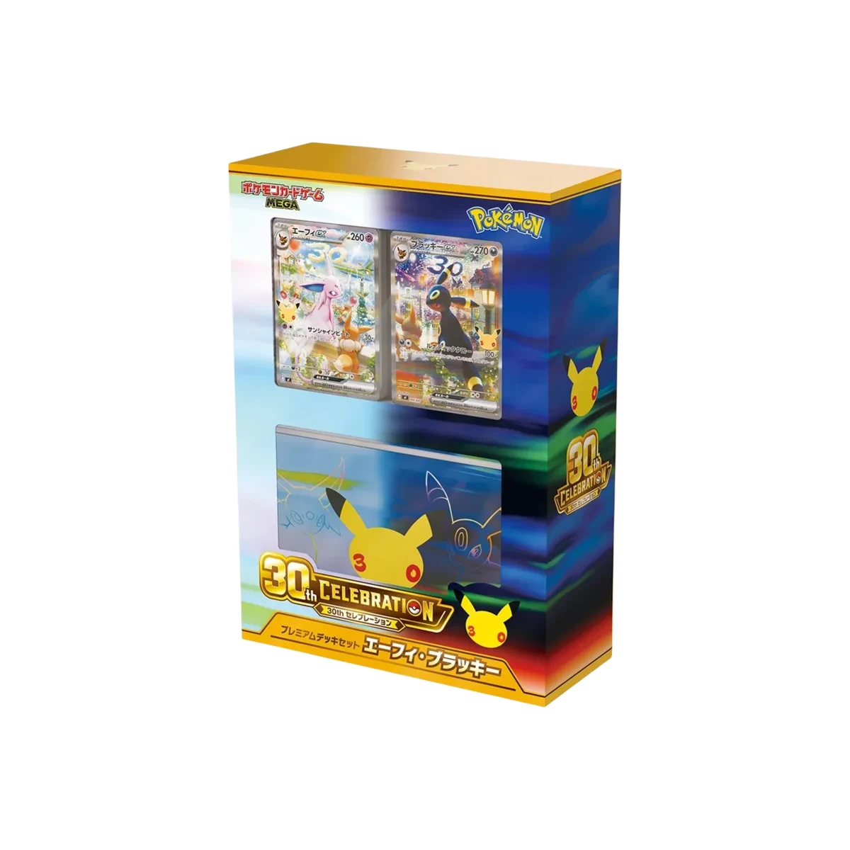 30th Anniversary Premium Deck Set - Espeon & Umbreon - Japanisch