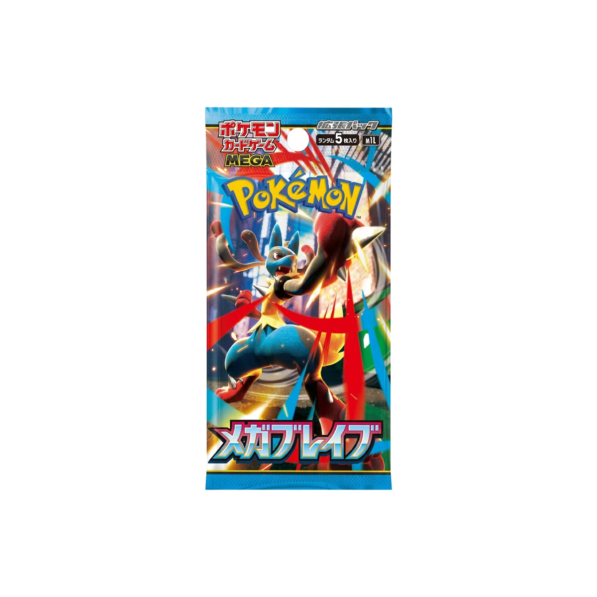 Pokémon TCG Booster Pack - Mega Brave m1L - Japanisch
